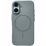 Carbon Pattern Slim Magsafe iPhone 16 Gray