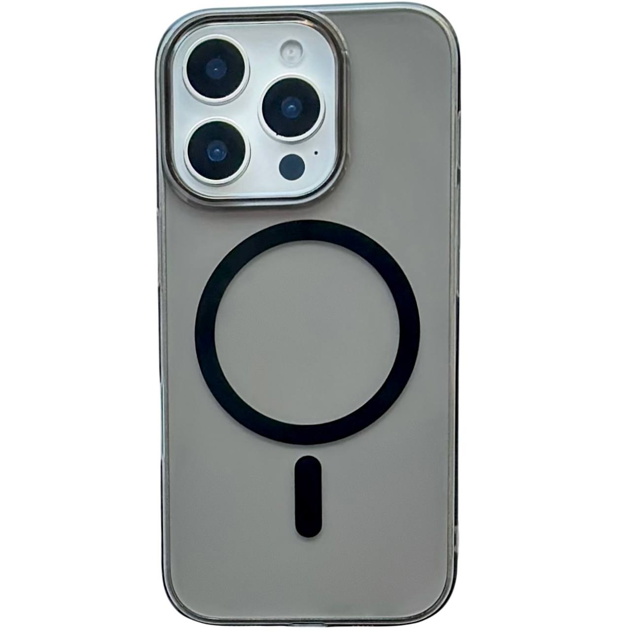 PC Glossy Magsafe iPhone 16 Pro Max Black - 1