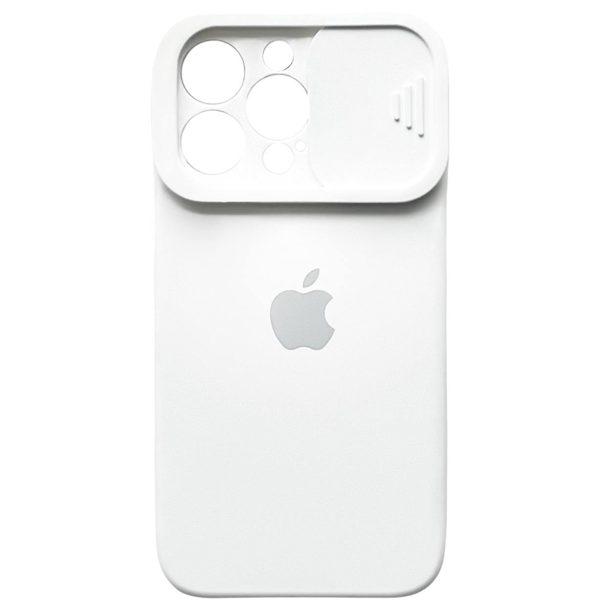 Silicone Case TPU Camera iPhone 13 Pro White - 3