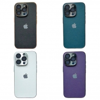 Leather Logo Case iPhone 12 Pro Pacific Green