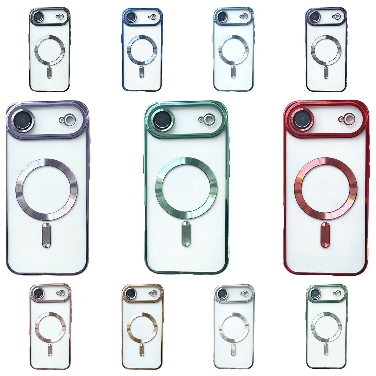 TPU Shining with MagSafe iPhone 17 Air Blue - 2