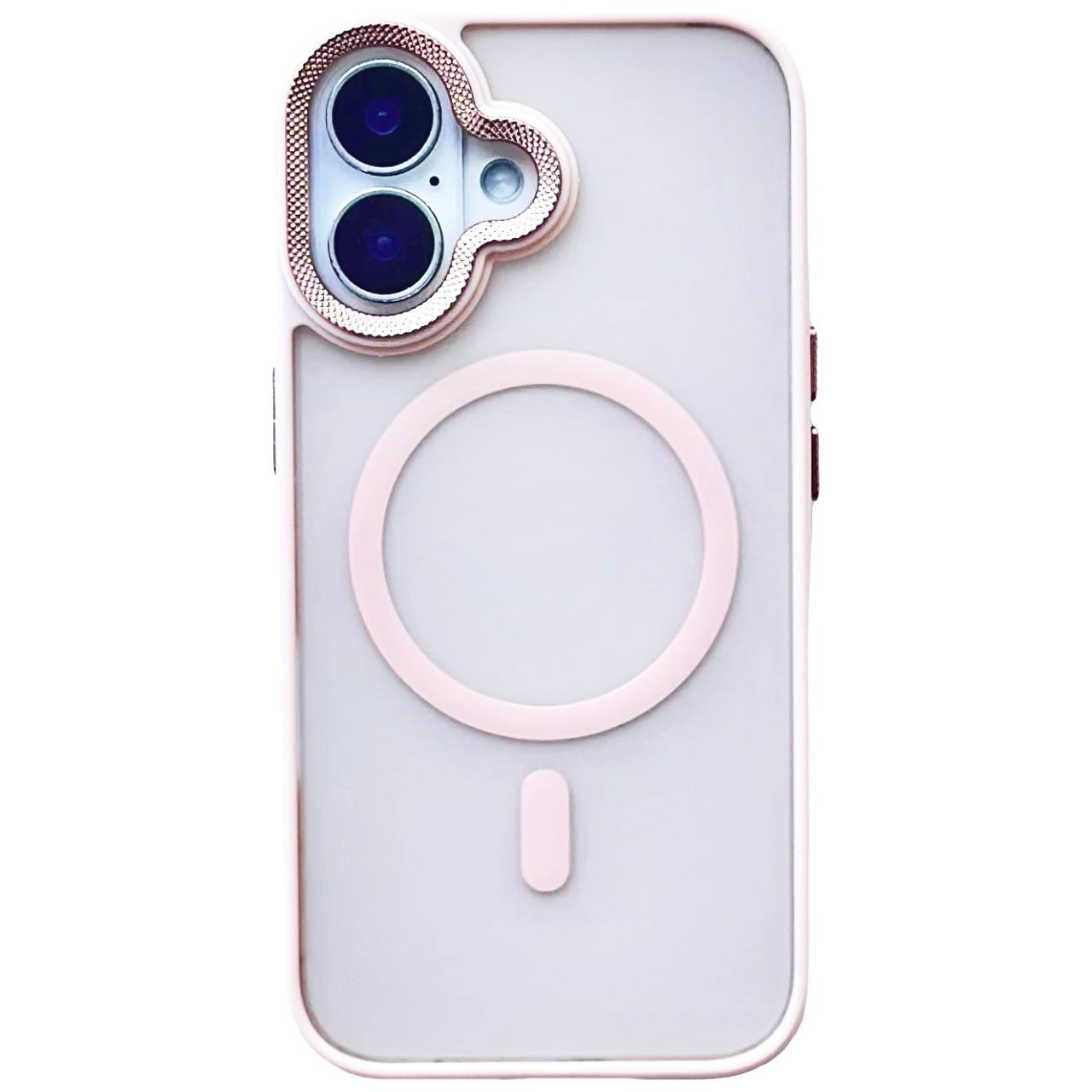 Corrugated Guard MagSafe iPhone 16 Pink - 1