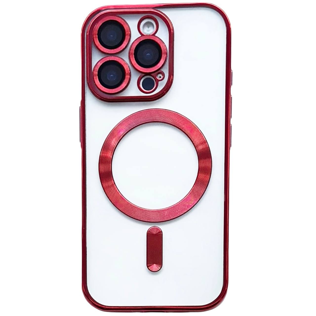 TPU Shining with MagSafe iPhone 16 Pro Red - 1