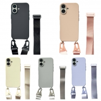 String Color Case iPhone 16 Black