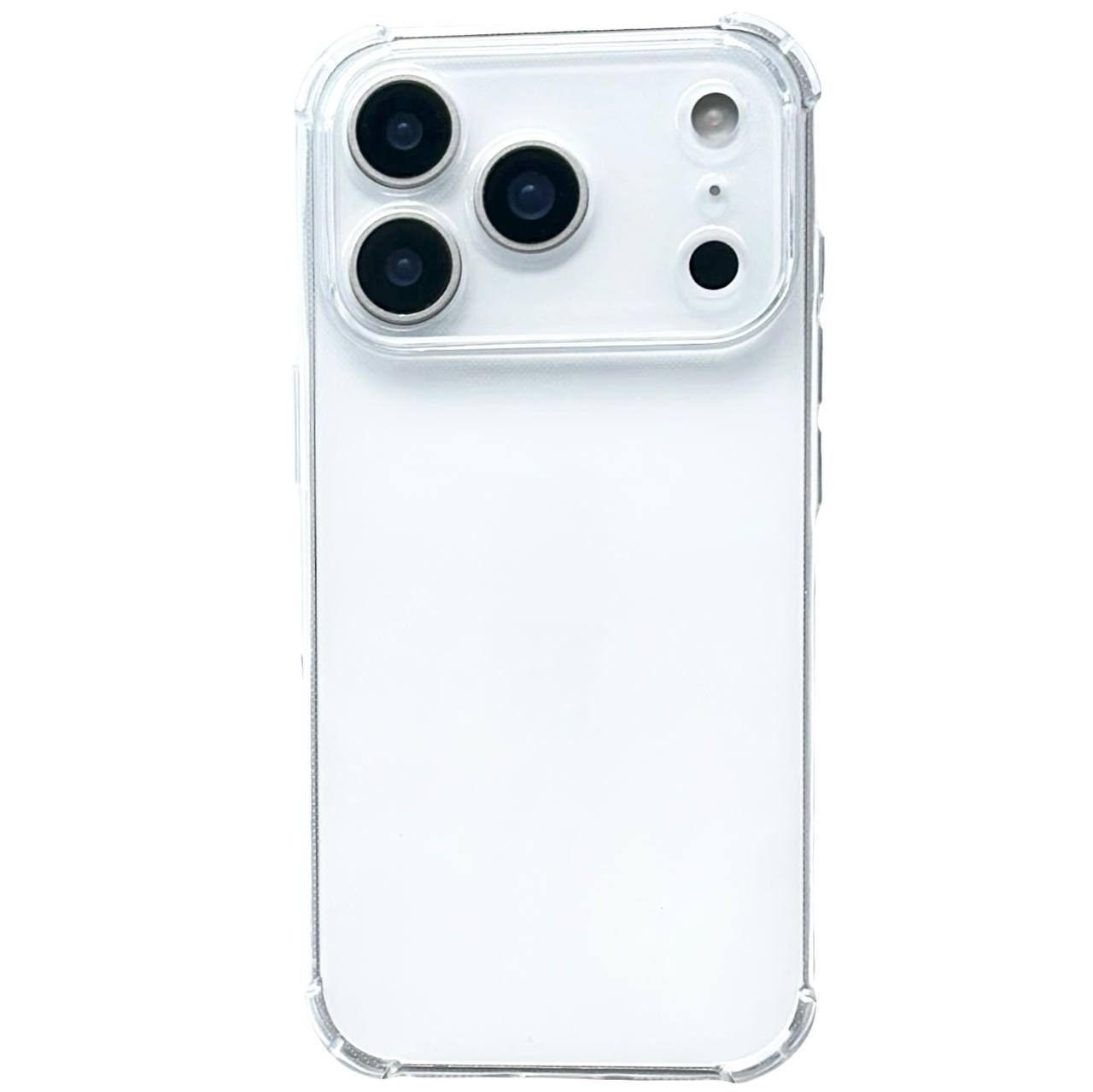 TPU Edge+Camera iPhone 17 Pro Transp - 1