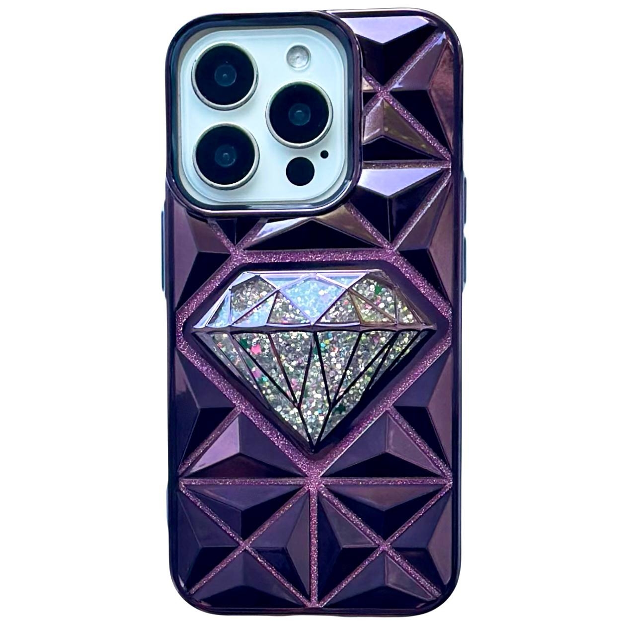 Diamond Liquid iPhone 14 Pro Deep Purple - 1
