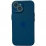 Silicone Metal Buttons iPhone 14 Navy Blue