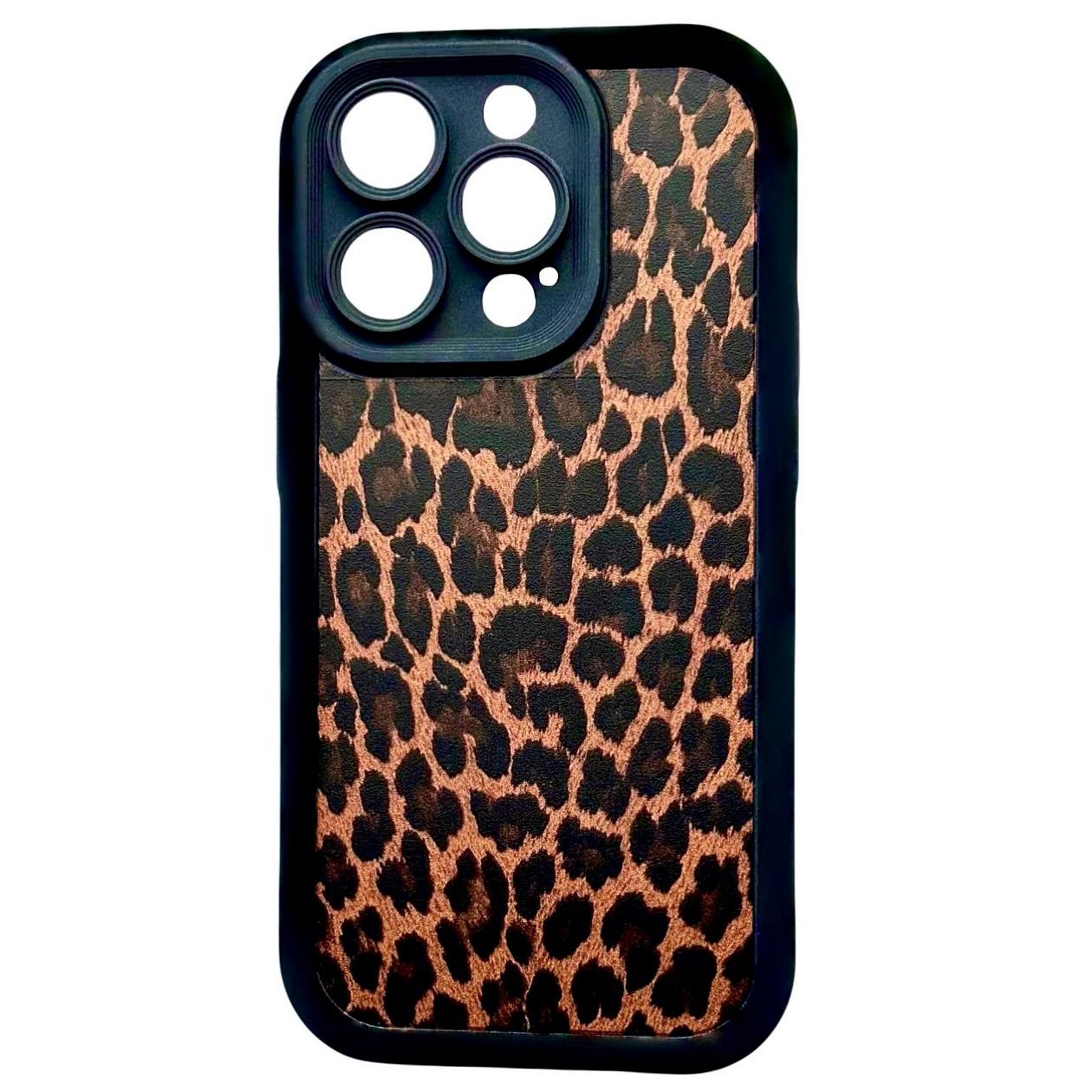 TPU Leopard New iPhone 16 Plus Black - 1