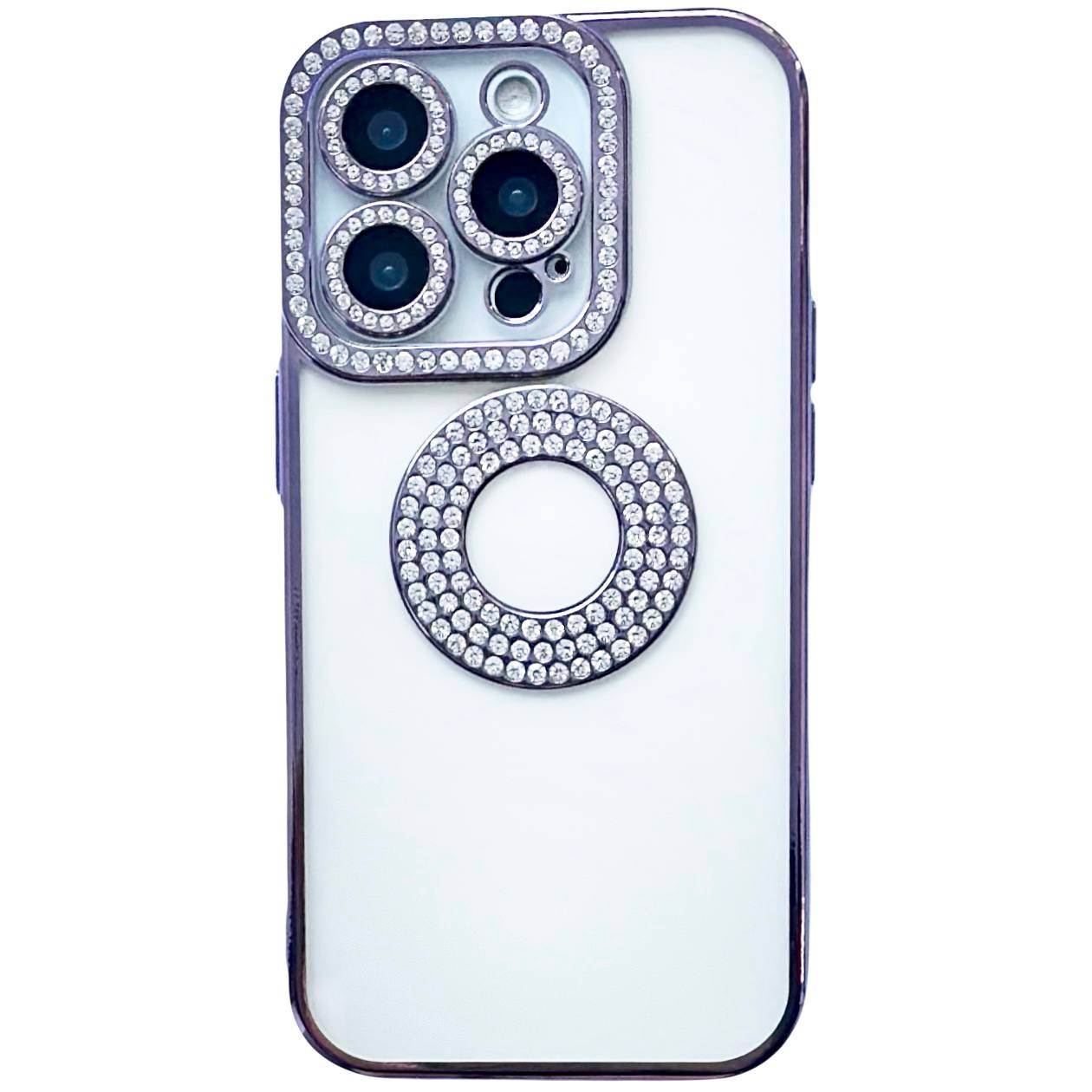 Diamond Style iPhone 14 Pro Max Purple - 1