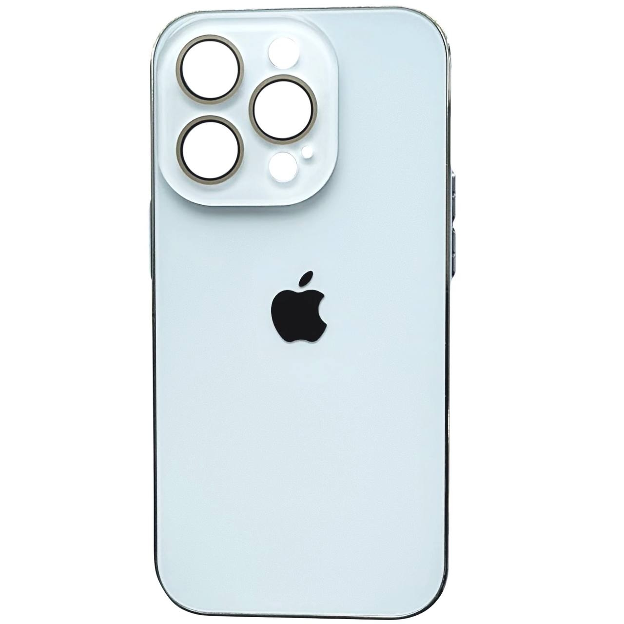 Matte Glass Camera iPhone 11 White - 1