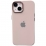 Silicone Case Metal Frame iPhone 15 Pink Sand (19)