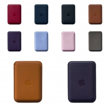 Pocket Leather Logo Pink Sand