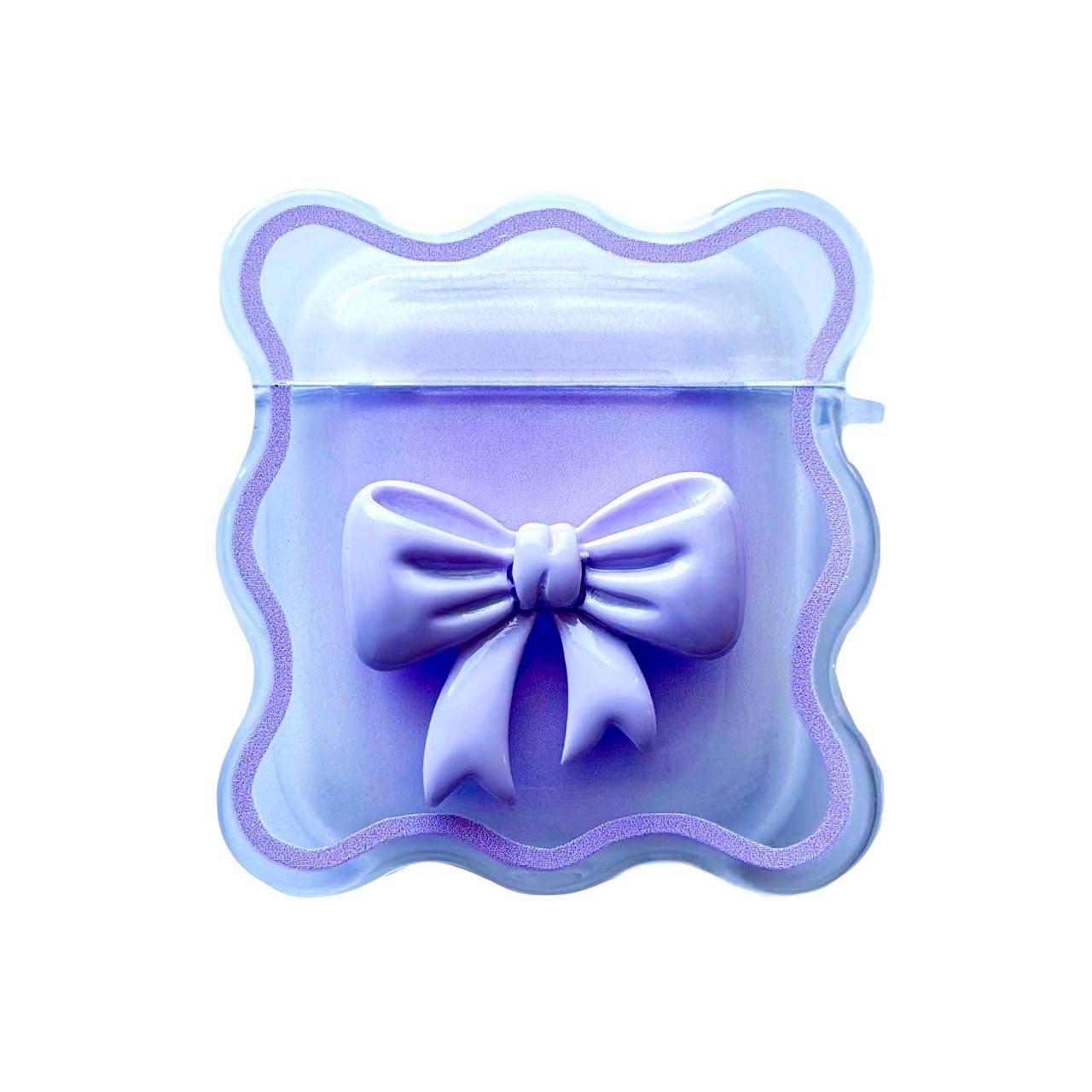 AirPods 1/2 TPU Bow Violet - 1