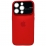 Silicone Case Lens iPhone 13 Pro Red