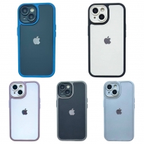 Matte Silicone Logo iPhone 14 Blue
