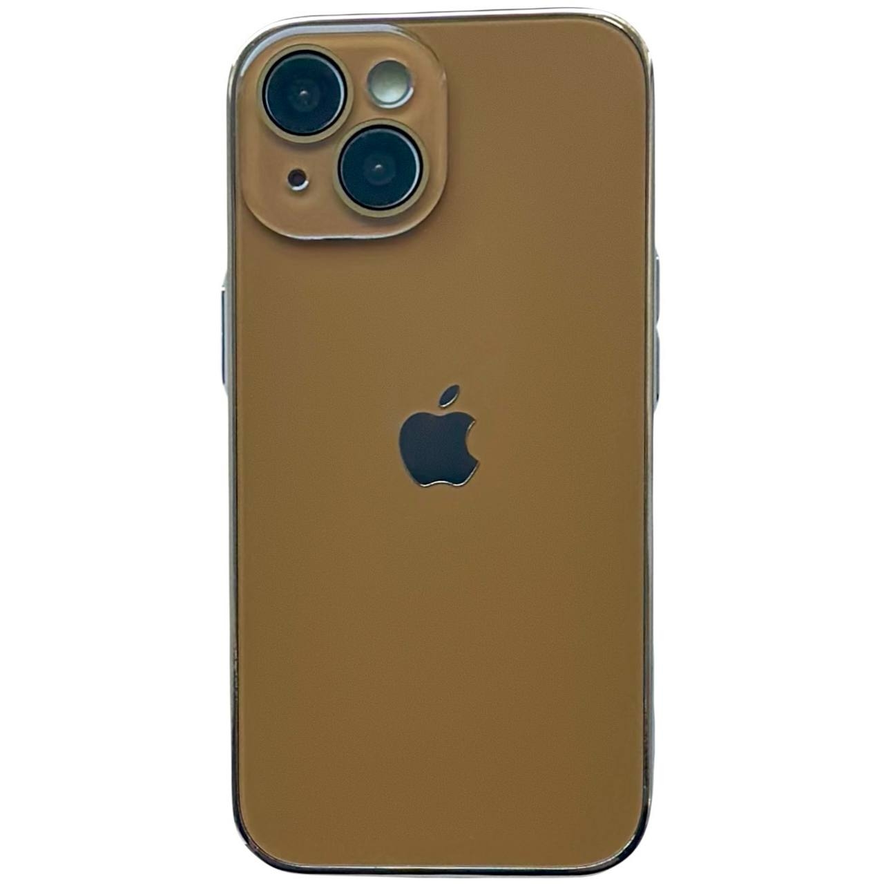 Matte Glass Camera iPhone 15 Desert - 1