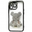 TPU BearBrick Diamond iPhone 11 Pro Black