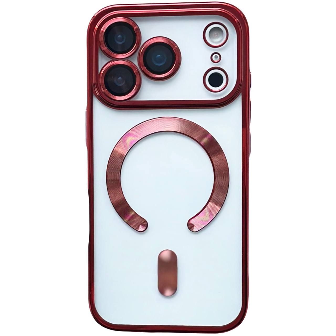 TPU Shining with MagSafe iPhone 17 Pro Red - 1