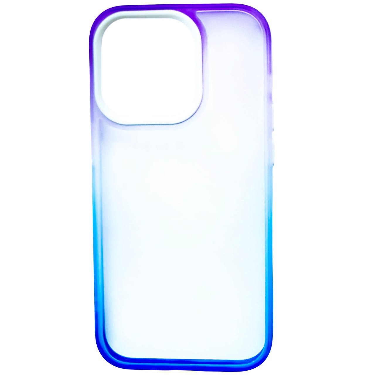 Gradient Crystal Case iPhone 14 Pro Max Purple/Blue - 1