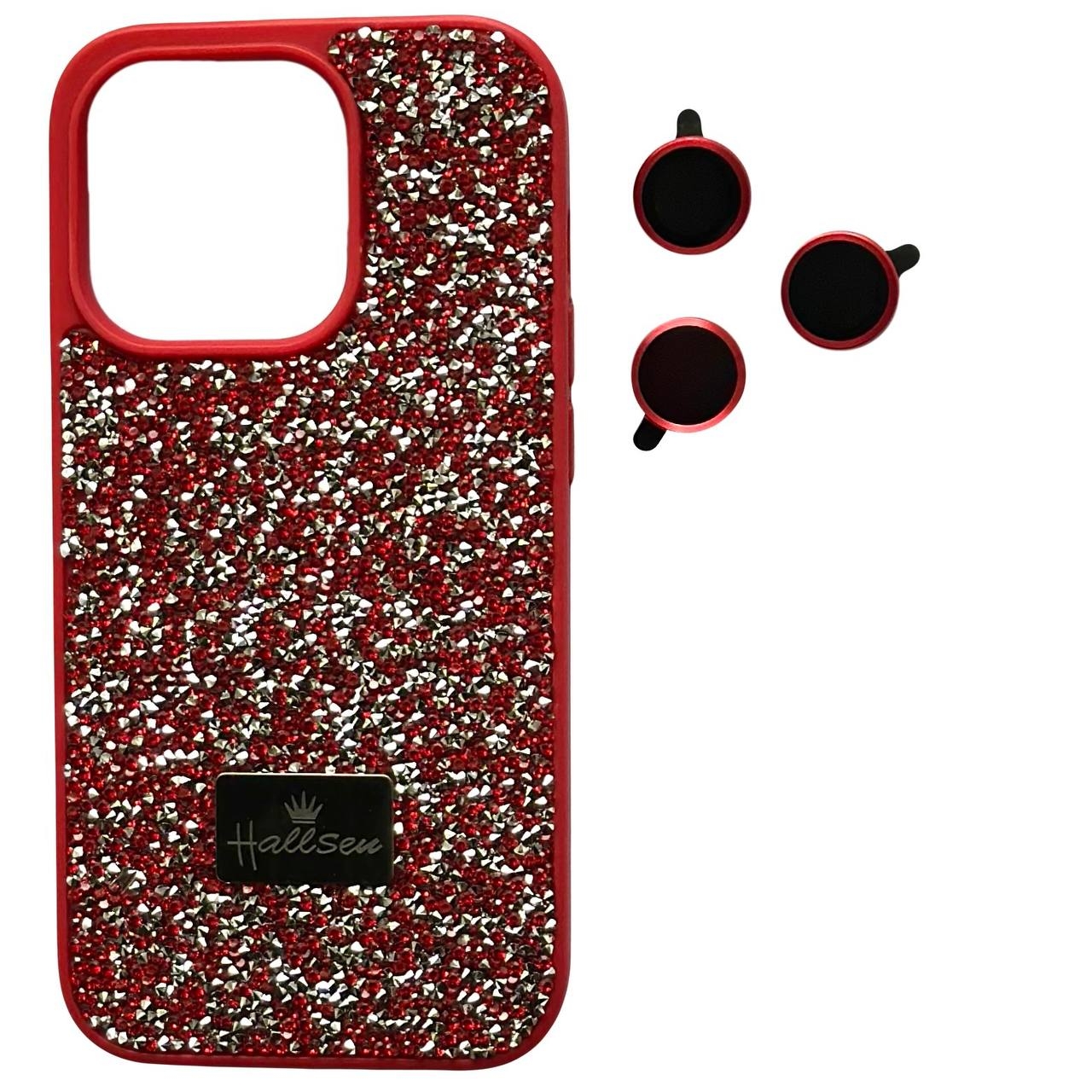 Hallsen with Set iPhone 14 Pro Red - 4