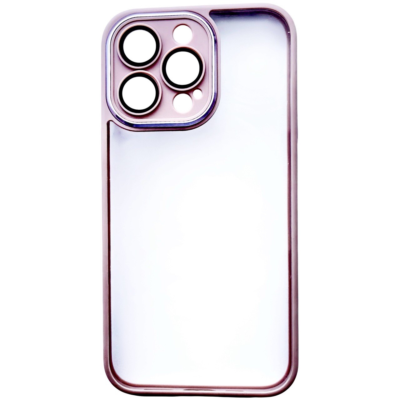 Color Case Glass Camera iPhone 14 Plus Purple - 1