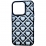 Hearts Metallic TPU iPhone 15 Pro Max Black