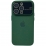Silicone Case Lens iPhone 13 Pro Dark Green