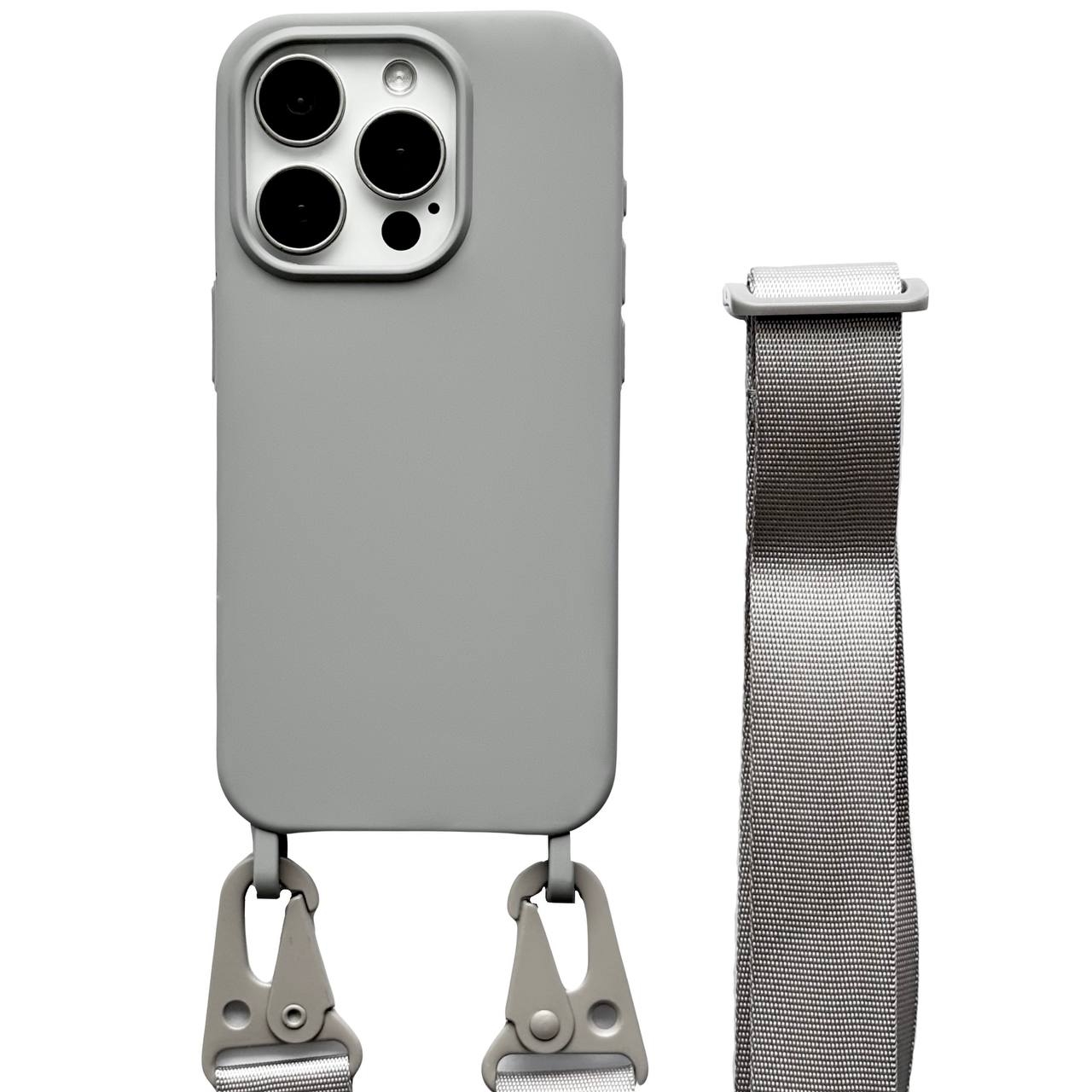 String Color Case iPhone 13 Pro Max Gray - 1