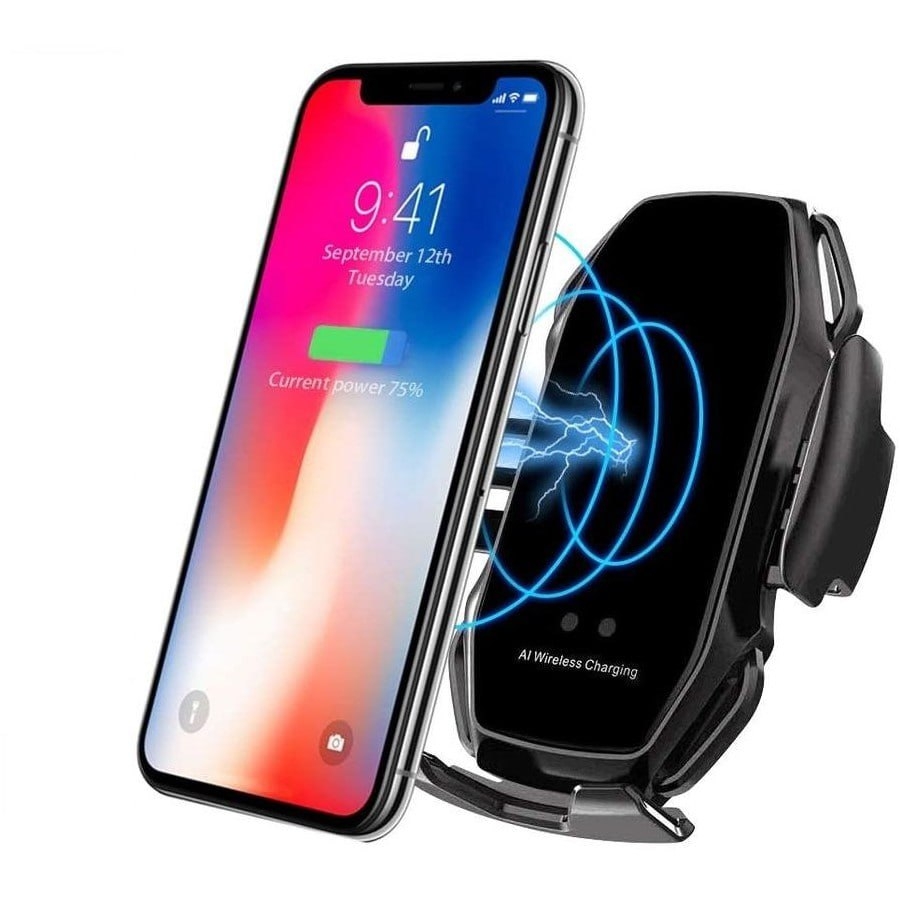 Smart Sensor Car Wireless Charger A5S Black - 2