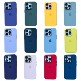 Silicone Case Original MagSafe iPhone 14 Pro Sun Glow