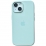 Silicone Case Original MagSafe iPhone 15 Soft Mint