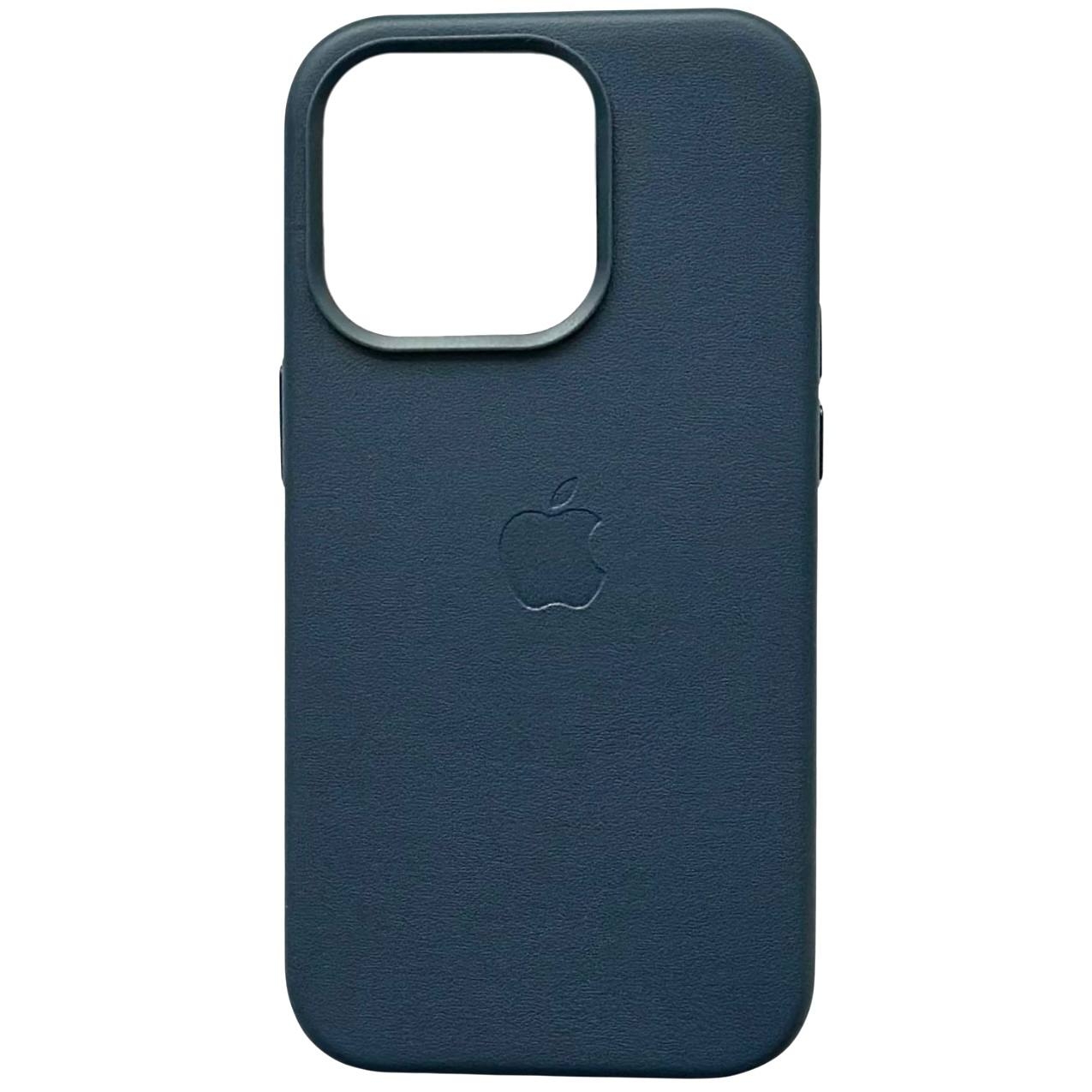 Leather Case (MagSafe) iPhone 14 Pro Sea Blue - 4