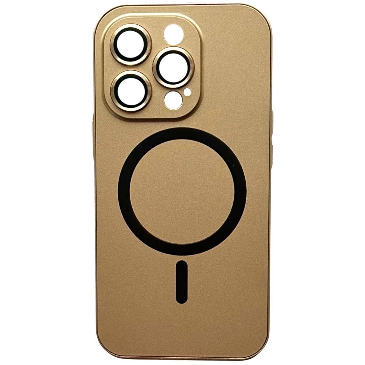 Metal Case 2in1 Magsafe iPhone 12 Gold - 1