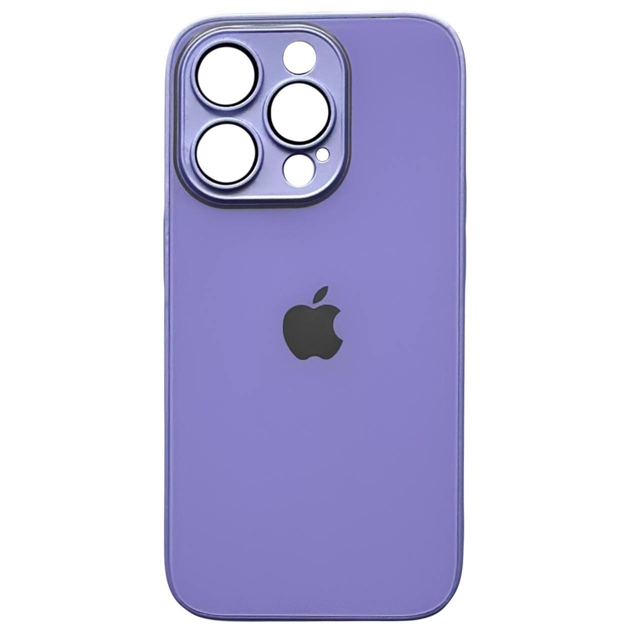 Silicone+Glass (Sapphire Lens) iPhone 11 Pro Max Purple - 3