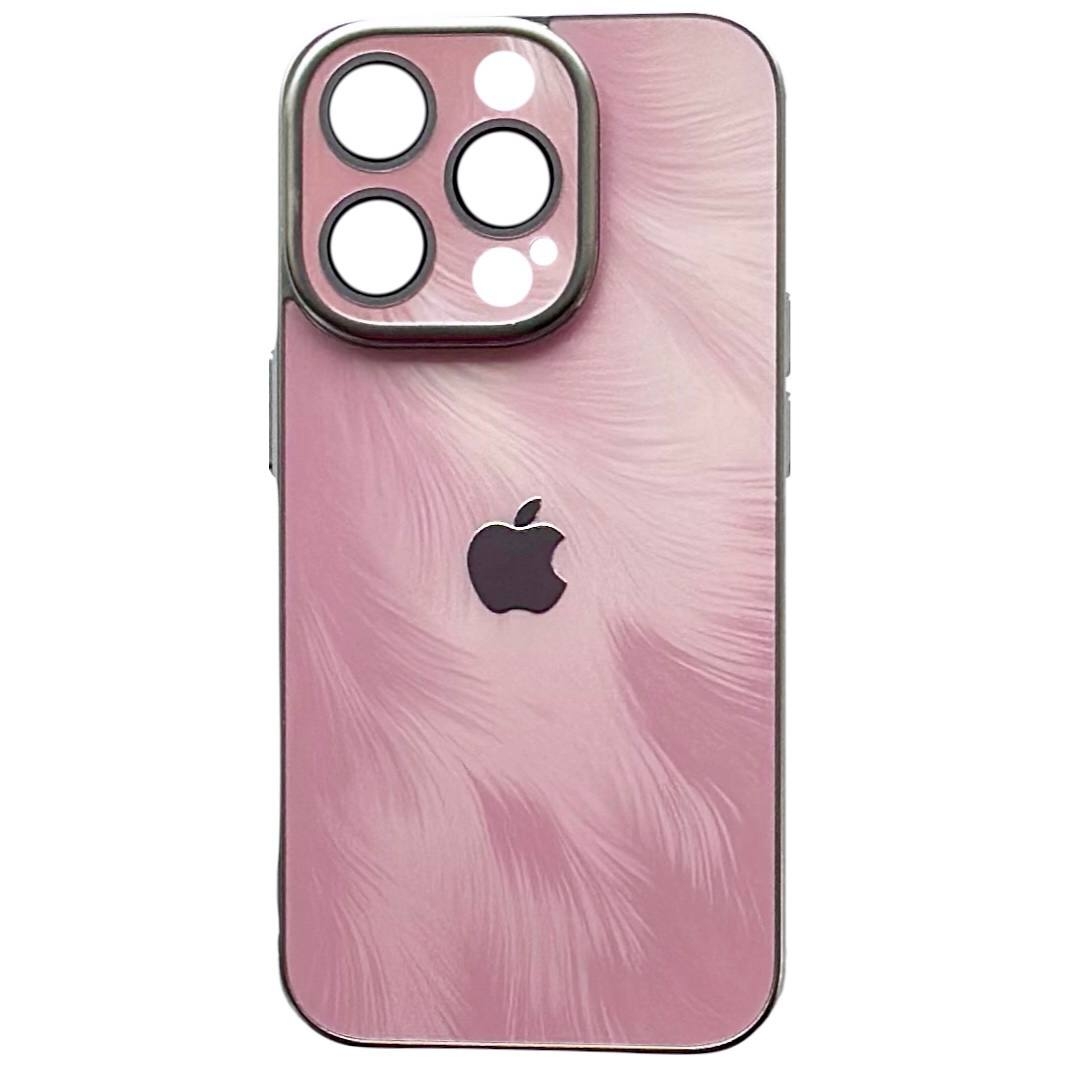 TPU Snowflake iPhone 15 Pink - 3