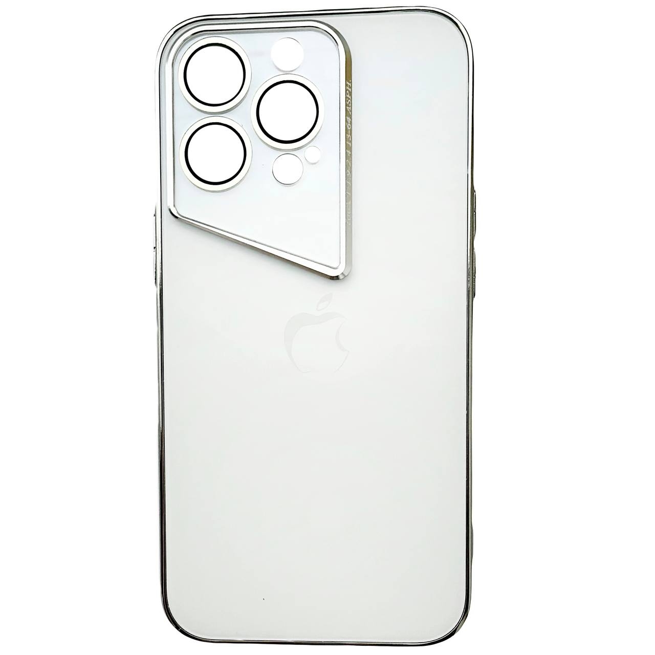 Matte Glass Rhomb iPhone 13 White - 3