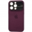 Silicone Case Lens iPhone 12 Pro Max Plum