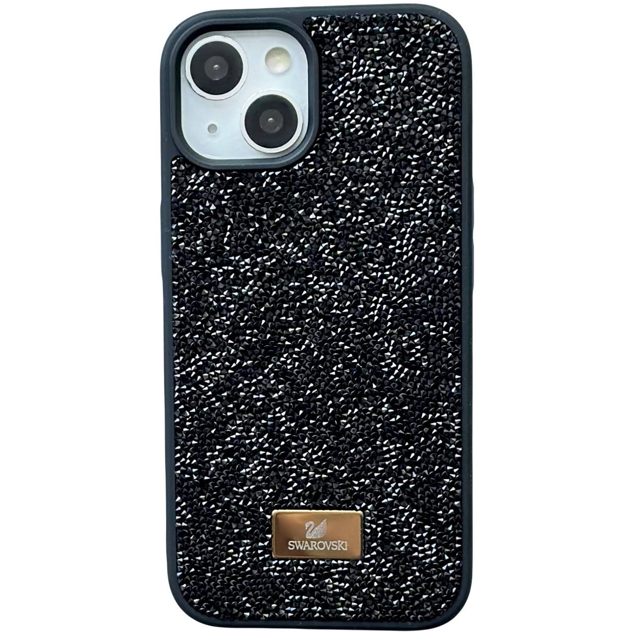 TPU Swarovski iPhone 15 Black - 1