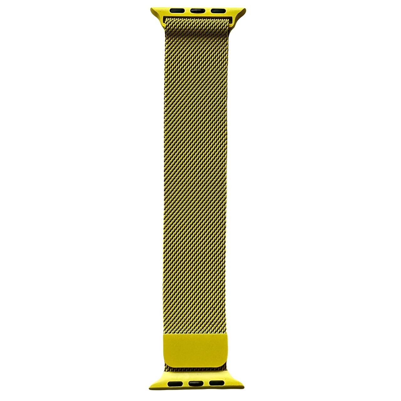 Apple Watch Band Milanese Loop 42/44/45 Yellow - 1