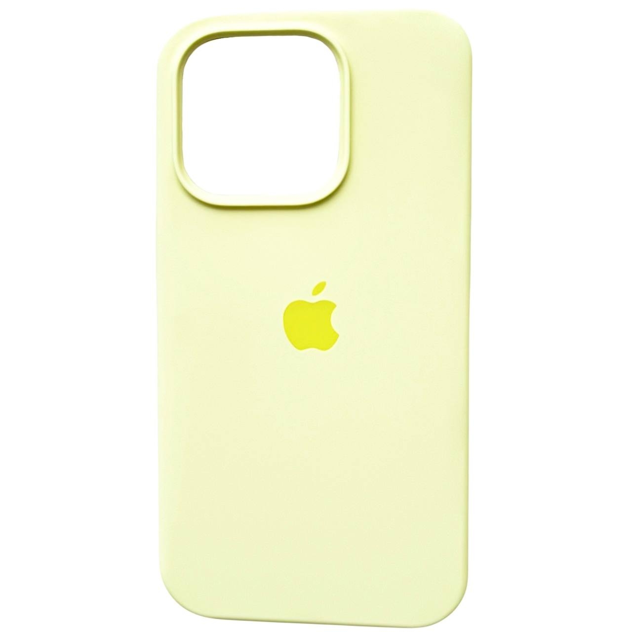 Silicone Case Full iPhone 11 Mellow Yellow (58) - 1