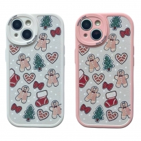 TPU Cute Christmas iPhone 13 Pink