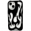 TPU Flame iPhone 15 Black