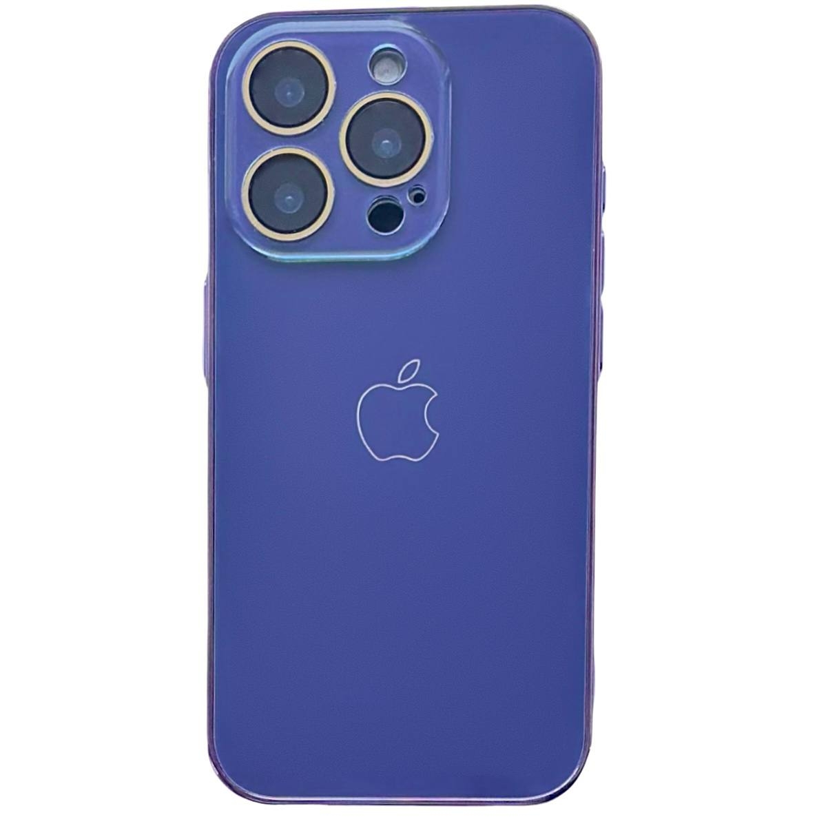 Glossy Glass Camera iPhone 14 Pro Deep Purple - 1