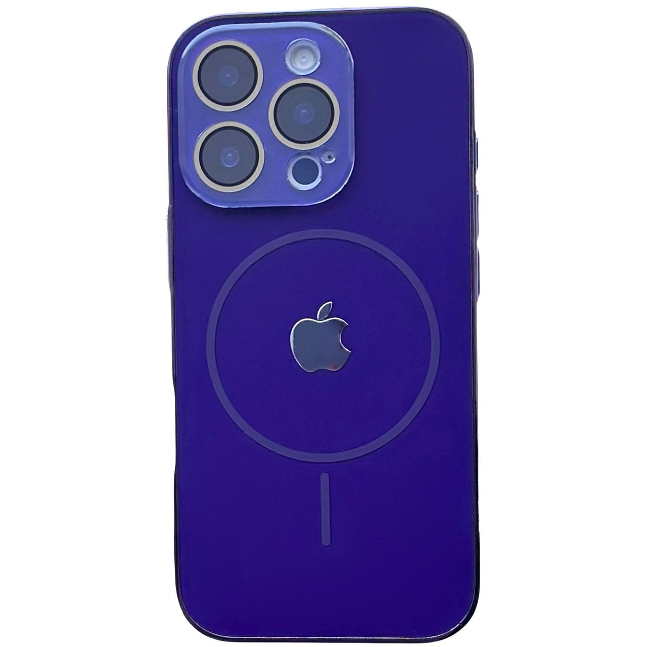 Matte Glass Slim Magsafe iPhone 12 Deep Purple - 1