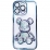 TPU BearBrick Liquid iPhone 13 Pro Max Blue