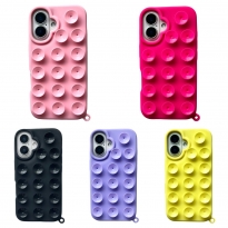 Silicone Suction Case iPhone 16 Black