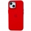 Silicone Case Metal Frame iPhone 13 Red (14)