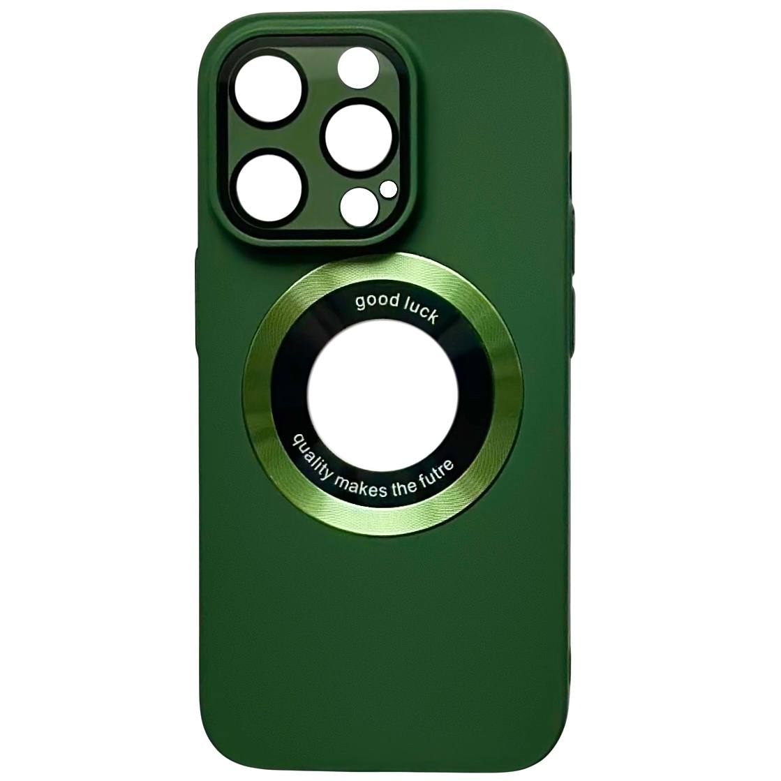 PC Protection iPhone 15 Pro Dark Green - 1