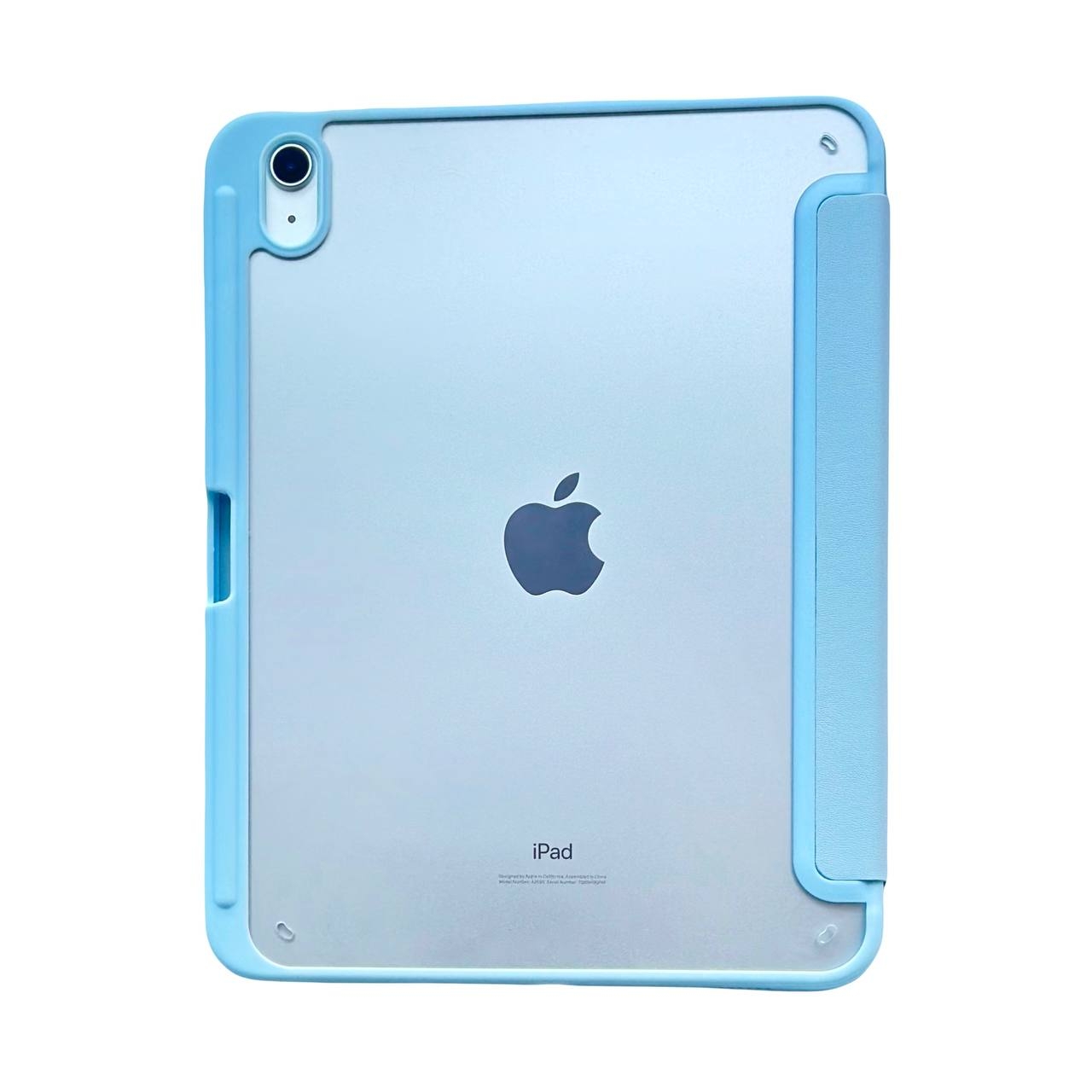 Acrylic Case + Pencil Holder iPad 10.2" Blue - 2