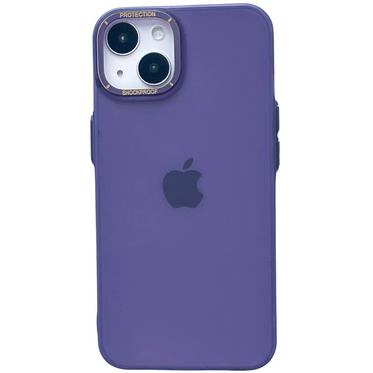PC Focus Pixels Matte iPhone 14 Purple - 1